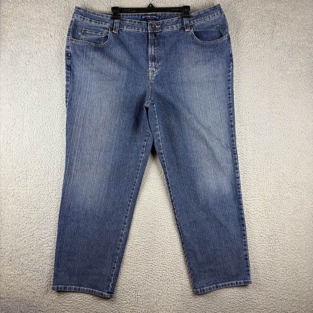Bandolinoblu Jeans Women’s Size 24W Mandie Classic Fit Straight Leg